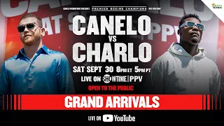 Canelo Alvarez vs. Jermell Charlo GRAND ARRIVALS | #CaneloCharlo Fight Week