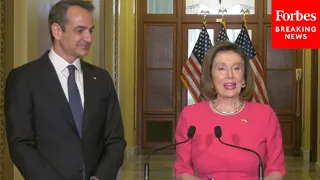 Speaker Pelosi Meets With Greek Prime Minister Kyriakos Mitsotakis