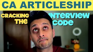 CA Articleship Interview | Questions You MUST Ask! CA Rohan Gupta