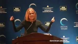 Gloria Steinem spoke at Dominican University of California