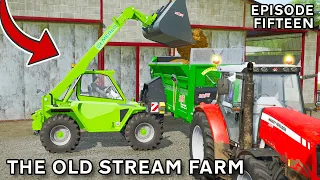 BALING CANOLA STRAW?!?  | The Old Stream Farm | FS22 - Episode 15