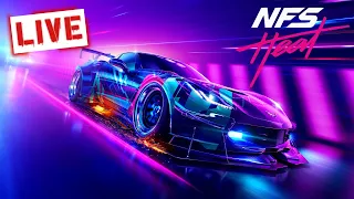 Hard Difficulty 100% Completion Playthrough | Need For Speed Heat Live 🔴