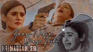 Maddam Sir Emotional VM on Jane nahi denge tujhe | 400+ subs special | Gungun's Hub♡