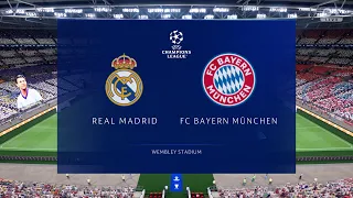 ⚽  Real Madrid       vs  Bayern Munich     ⚽ | 🏆 UEFA Champion League    (05/08/2024) 🎮 PES 21