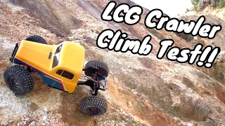 1/10 Custom LCG Crawler Climb Test