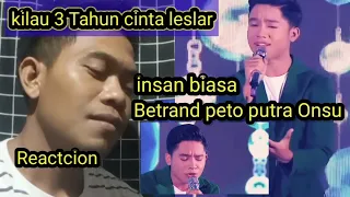 Betrand Putra Onsu _Insan Biasa |Reactcion (kilau 3 tahun cinta leslar