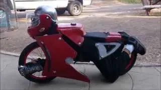 Wait For It!!  Best Home Made Transformer Motorcycle Halloween Costume 2014 Comic Con Cosplay