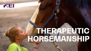 How these horses help persons with special needs | Equestrian World