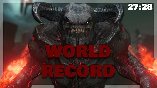 [FWR] 27:28 - Doom Eternal 100% Ultra-Nightmare TAG 2 Speedrun