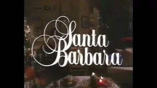 Santa Barbara ending credits 1110 - Christmas 1988