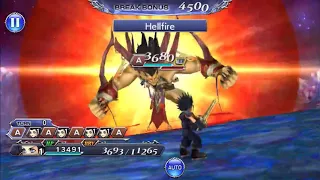 [DFFOO GL] Challenge from Ifrit (Lvl100) - Zack Solo