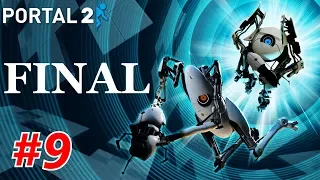 Portal 2. Прохождение № 9.  Лунный финал.