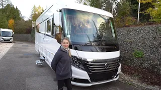 Wunderschöner Liner: Niesmann Bischoff Flair 880 LE 2021. Das Wohnzimmer Wohnmobil.