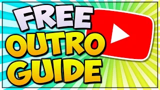 Make A FREE Outro For YouTube Videos (WORKS 2022) 🎨 YOUTUBE ENDSCREEN TEMPLATE