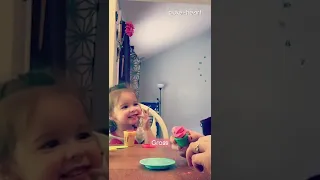 Deaf Mom Plays Friendly Prank on Little Daughter in Sign Language | Shorts