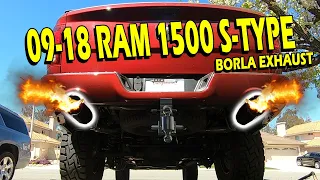 Borla S-Type Exhaust - Ram 1500 5.7Hemi