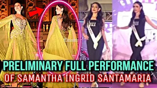 PRELIMINARY FULL PERFORMANCE OF SAMANTHA INGRID SANTAMARIA IN REINA HISPANO AMERICANA 2023