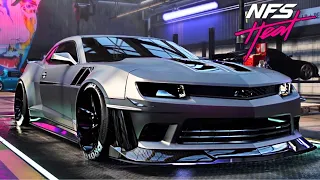 Chevrolet Camaro build and gameplay [need forspeed heat]