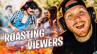 TIMTHETATMAN REACTS TO DOC ROASTING HIS VIEWERS FOR 10 MINS STRAIGHT...