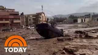 Floods in Libya leave nearly 6,000 dead, thousands more missing