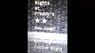 Playing fnaf 1 I beat it already!