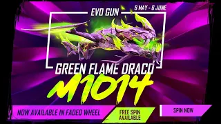 Faded Wheel: Green Flame Draco M1014 | Garena Free Fire