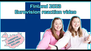 Finland Eurovision 2023 |  Käärijä - "Cha Cha Cha" | First reaction