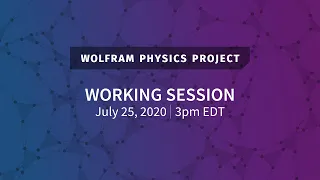 Wolfram Physics Project: Working Session Saturday, July 25, 2020 [Metamathematics | Part 2]