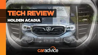 2019 Holden Acadia infotainment review: myHolden Connect