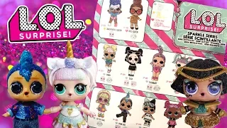 LOL Surprise Sparkle Series Checklist Reveal | L.O.L. Glitter Confetti Pop Dolls Full Set Sneak Peek