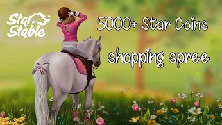 5000 STAR COINS SHOPPING SPREE WITH THE UPDATED CHARACTERS!🤍✨- Star Stable Online