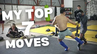 My TOP 7 Offensive Moves/Combos for Sparring