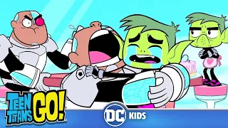 Teen Titans Go! | Beastie & Cyborg Best Moments | @dckids