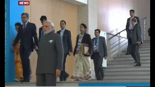 PM Modi arrives for SCO session in Ufa