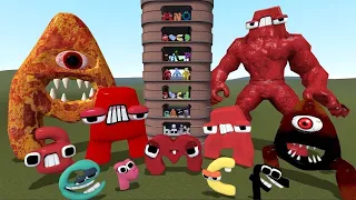 TALLGRASS DESTROY ALL 3D ALPHABET LORE FAMILY in Garry's Mod