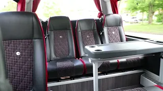 The new Mercedes-Benz Sprinter Travel Interior Design