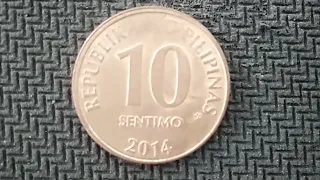 Philippines 10 sentimos, 2014/Philippines coins