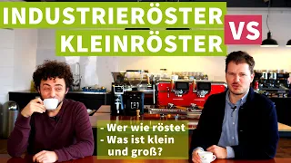 Industrieröster vs. Kleinröster | Wer röstet wie Kaffee?