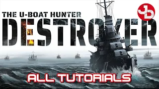 DESTROYER: The U-Boat Hunter Full Tutorials PC Gameplay 4K 60fps