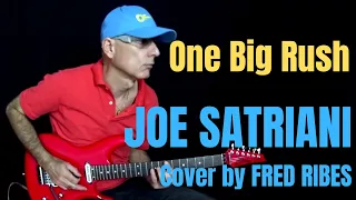 JOE SATRIANI One Big Rush   cover by Fred RIBES  Ibanez JS 2480