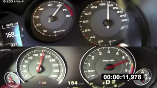 Seat Leon Cupra R vs BMW M3 - 0-200km/h
