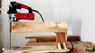 How to make a long jig saw machine, wooden machinary