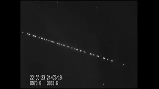 Спутники Илона Маска заметили с Земли