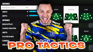 THE CUSTOM TACTICS THE PROS ARE USING IN FC 24