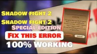 Shadow Fight 2 / QuickEdit Hack error successfully solved 2022 Latest problem is over.