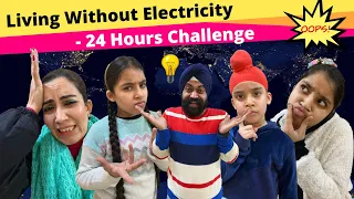 Living Without Electricity - 24 Hours Challenge | Ramneek Singh 1313 | RS 1313 VLOGS