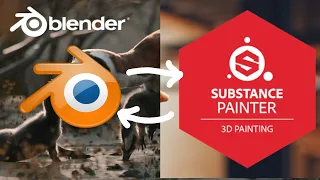 How To Export your Model from Blender to Substance Painter | Blender to Substance Painter Workflow