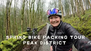 Peak District Spring Bike Packing Tour - Solo female cycling (gravel bike)
