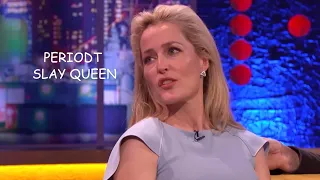 Gillian Anderson being herself part 7 ft SASS
