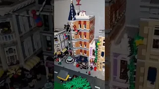 LEGO Assembly Square x2 modular building upgrade completed!